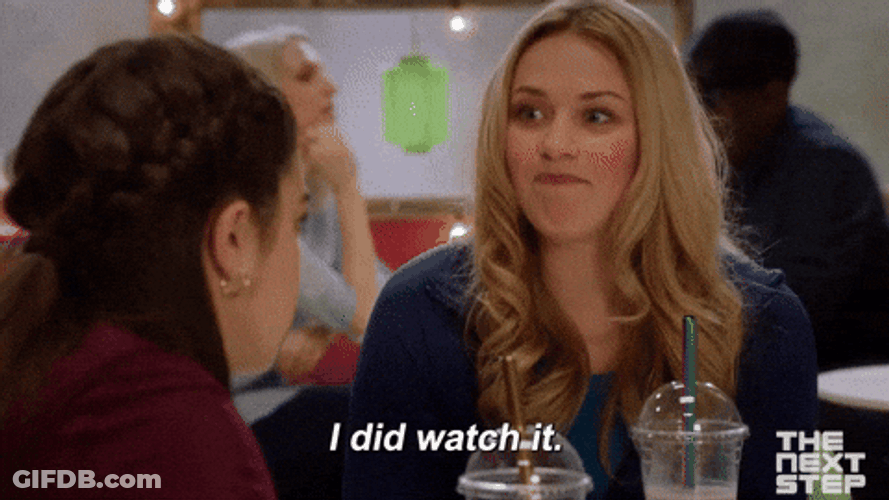 I Learned It From Watching You Girl Says Watched It GIF