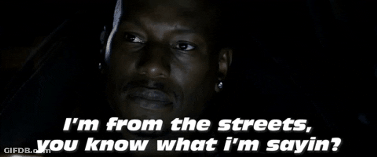 I Learned It From Watching You People On The Street GIF