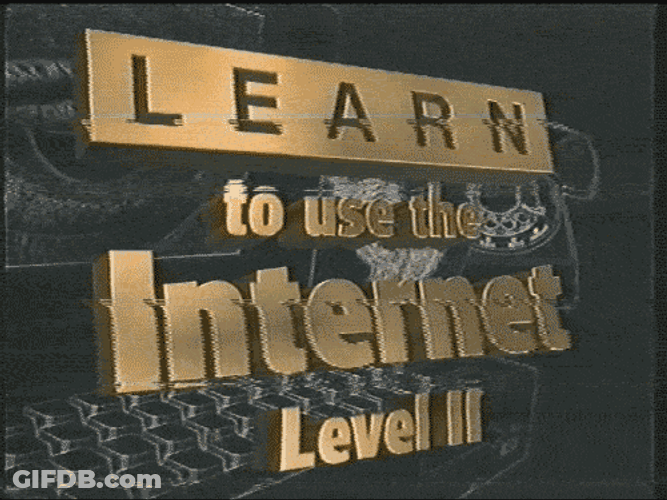 I Learned It From Watching You Using The Internet GIF