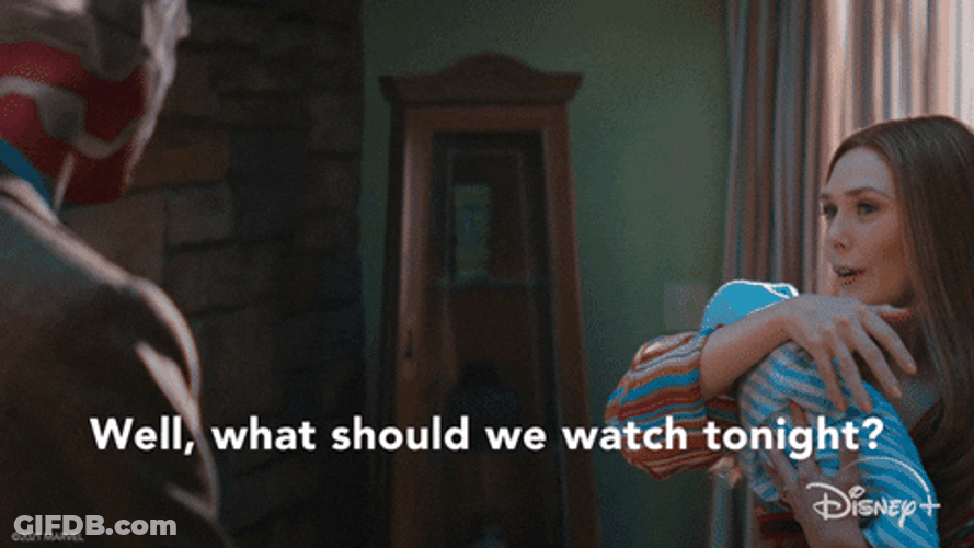 I Learned It From Watching You Wanda Maximoff Watch Tonight GIF