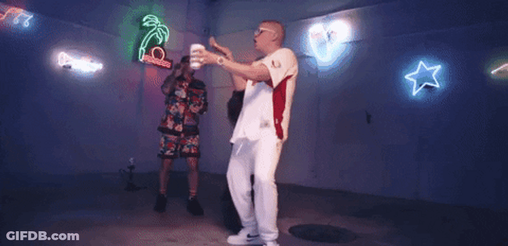I Like It Bad Bunny Dancing GIF