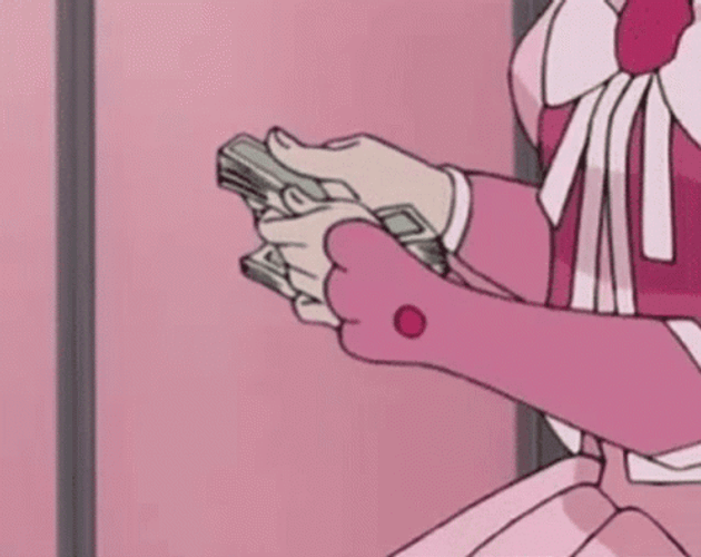 I Like Money Sailor Moon Counting Money GIF