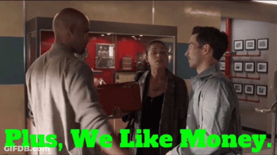 I Like Money Team GIF