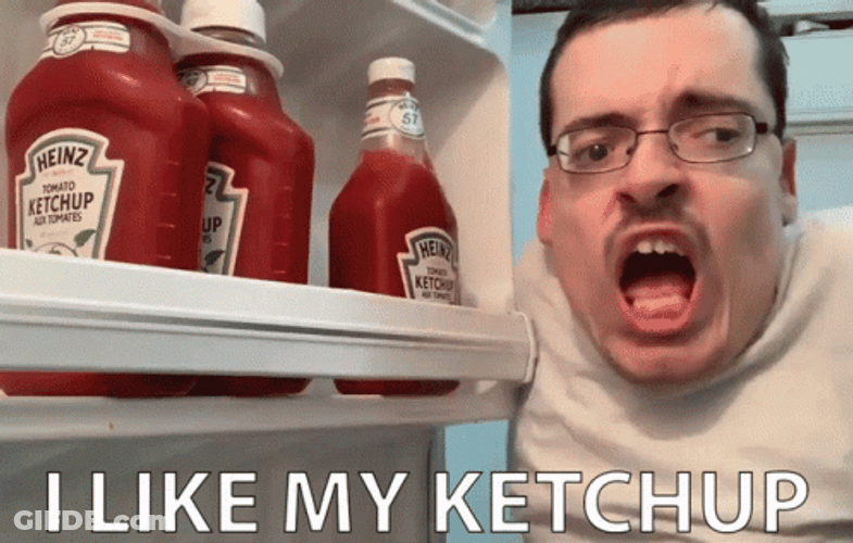 I Like My Ketchup GIF