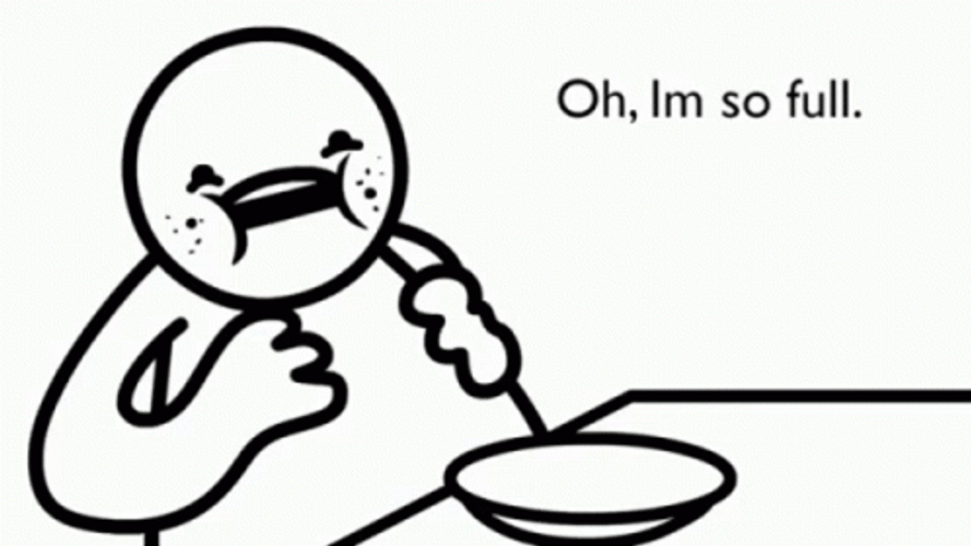 I Like Trains Eating So Full No Dessert GIF