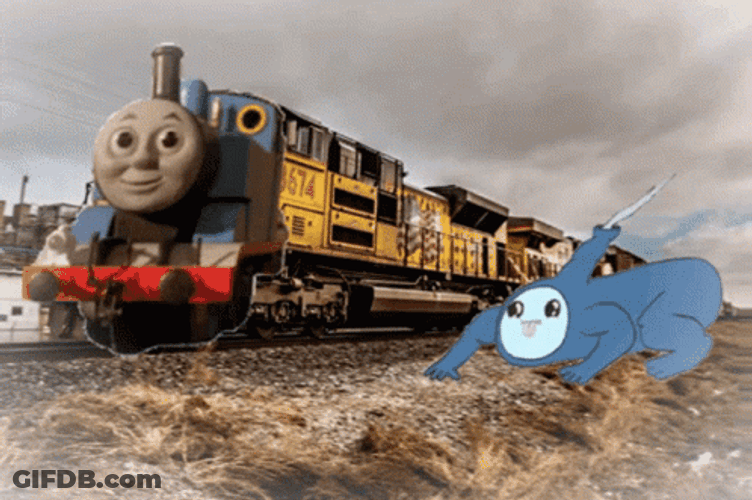 I Like Trains Talking Trains Swaying GIF