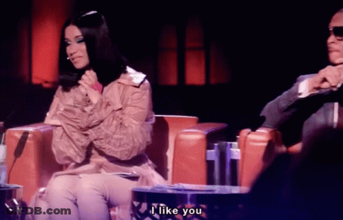 I Like You Cardi B GIF