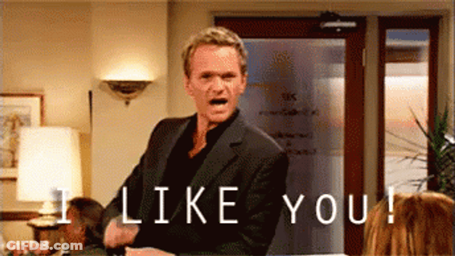 I Like You Neil Patrick Harris GIF