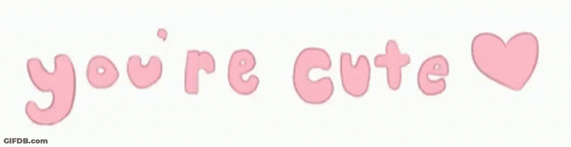 I Like You You're Cute GIF