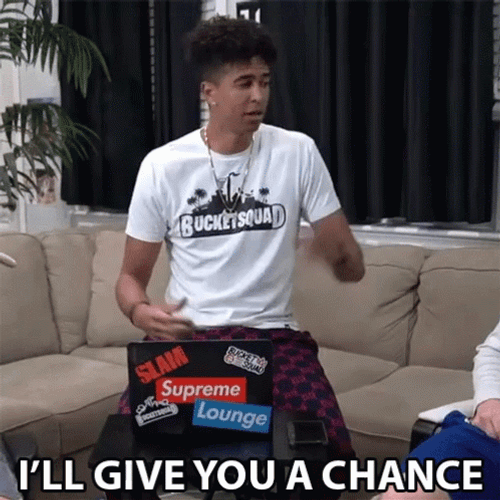 I'll Allow It And Give A Chance GIF