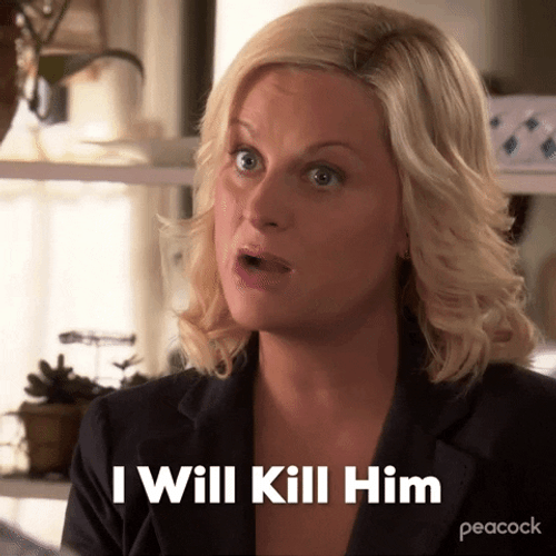 I'll Kill You Amy Poehler GIF
