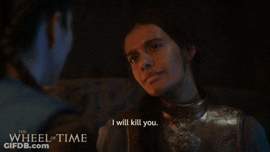 I'll Kill You Fierce Eyes Wheel Of Time GIF