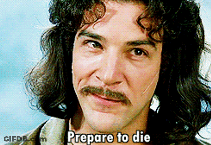 I'll Kill You Mandy Patinkin GIF