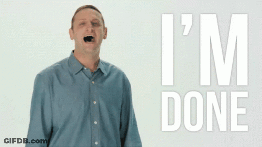 I'll Kill You Tim Robinson Is Done GIF