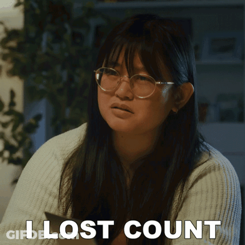 I Lost Count Jessica Lin GIF