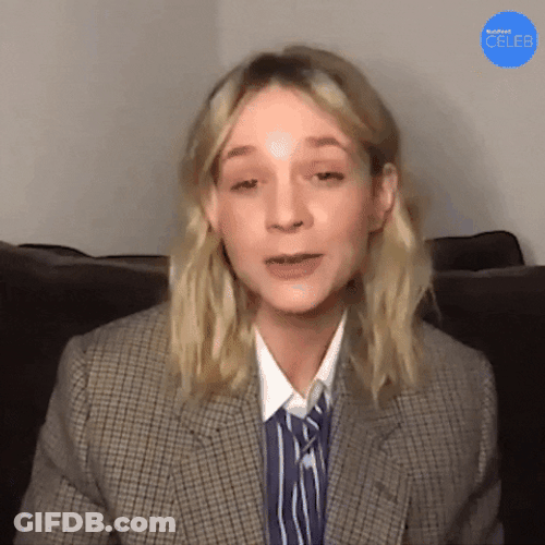 I Lost It Completely Carey Mulligan GIF