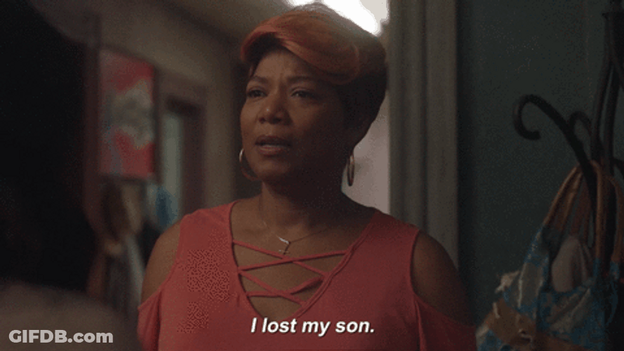 I Lost My Son Queen Latifah GIF