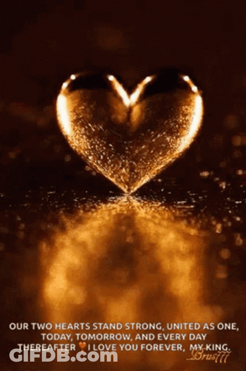 I Love Gold My King GIF