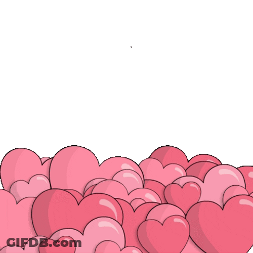 I Love Heart You Blue Penguin GIF