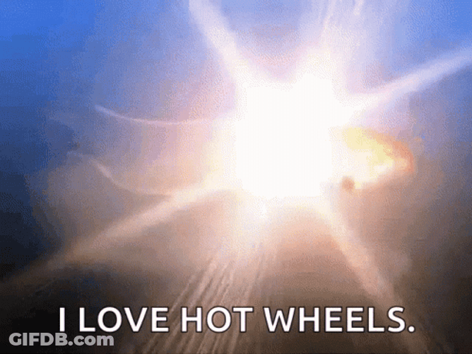 I Love Hot Wheels GIF