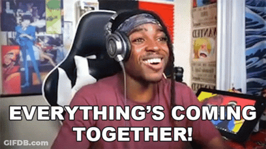 I Love It When A Plan Comes Together Black Mastadonte GIF