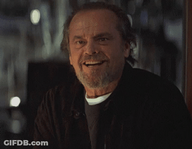 I Love It When A Plan Comes Together Jack Nicholson GIF
