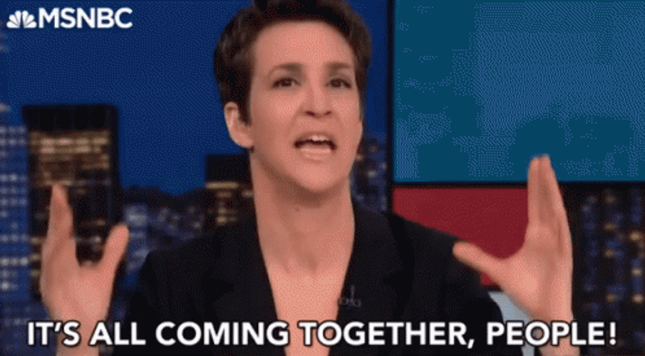 I Love It When A Plan Comes Together Rachel Maddow GIF