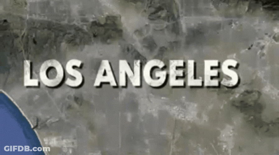 I Love LA Earth GIF