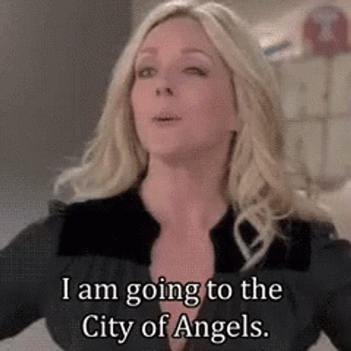 I Love La Going To City Of Angels GIF