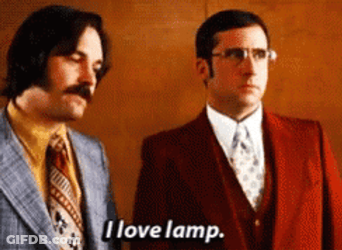 I Love Lamp GIF