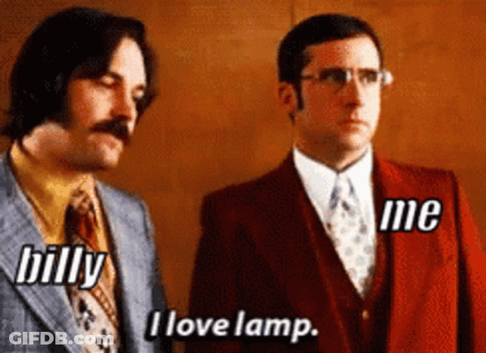 I Love Lamp GIF