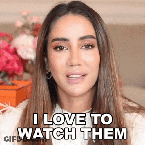 I Love Looking At Watch Tamara Kalinic GIF
