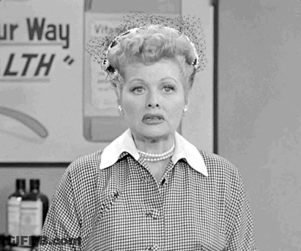I Love Lucy Drunk GIF