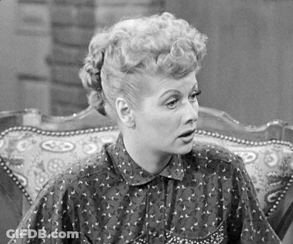 I Love Lucy No Way GIF