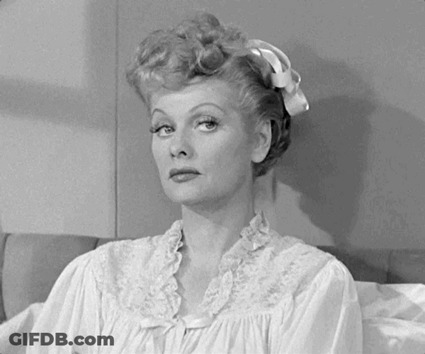I Love Lucy Tongue Out GIF