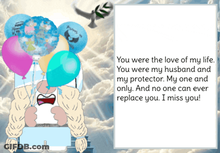 I Love My Husband Card GIF