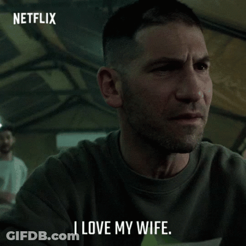 I Love My Wife The Punisher GIF