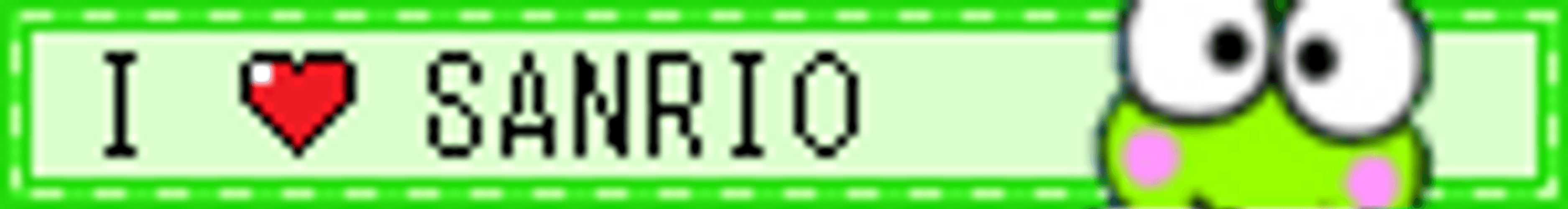 I Love Sanrio Keroppi GIF