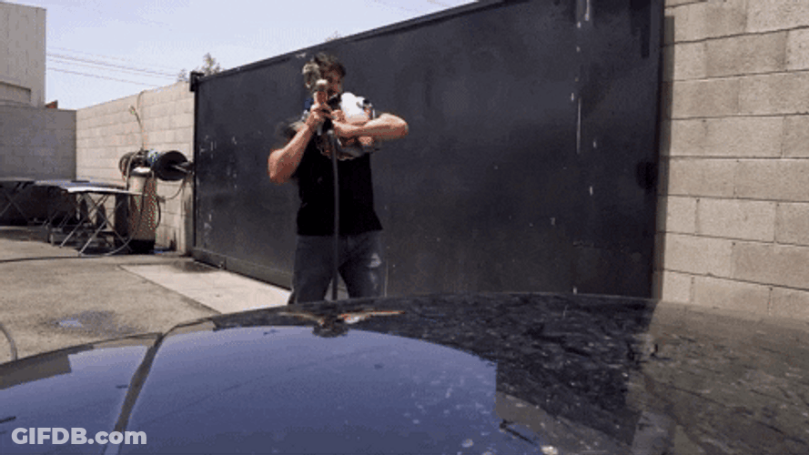 I Love To Clean My Car But I Mess Up GIF
