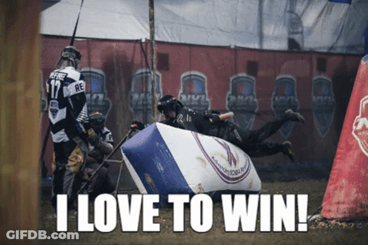 I Love To Win Competitive Athlete GIF