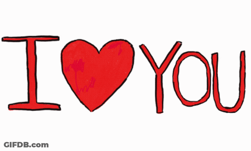 I Love U Heart Arrow GIF