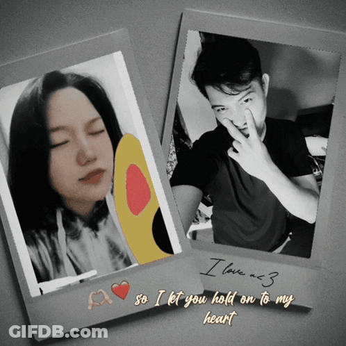 I Love You 3 So I Let You Hold On To My Heart GIF