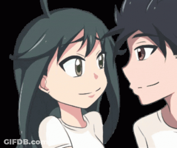 I Love You Anime Jun And Lemon GIF