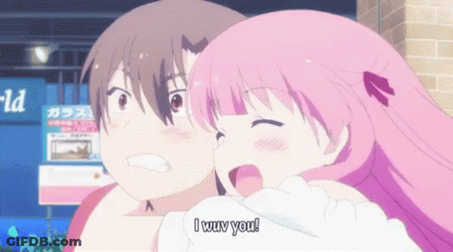 I Love You Anime Oreshura GIF