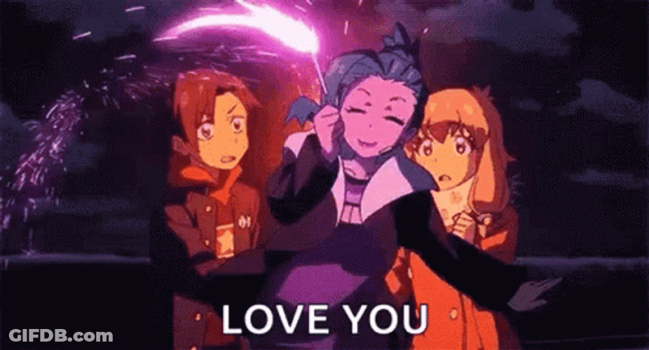 I Love You Anime Rabura Chichibu GIF