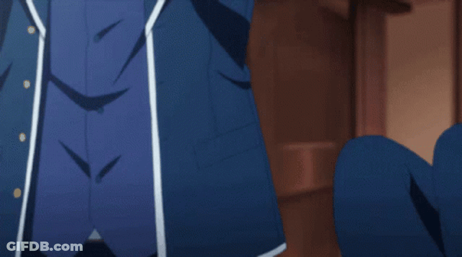 I Love You Anime Sad Hug GIF