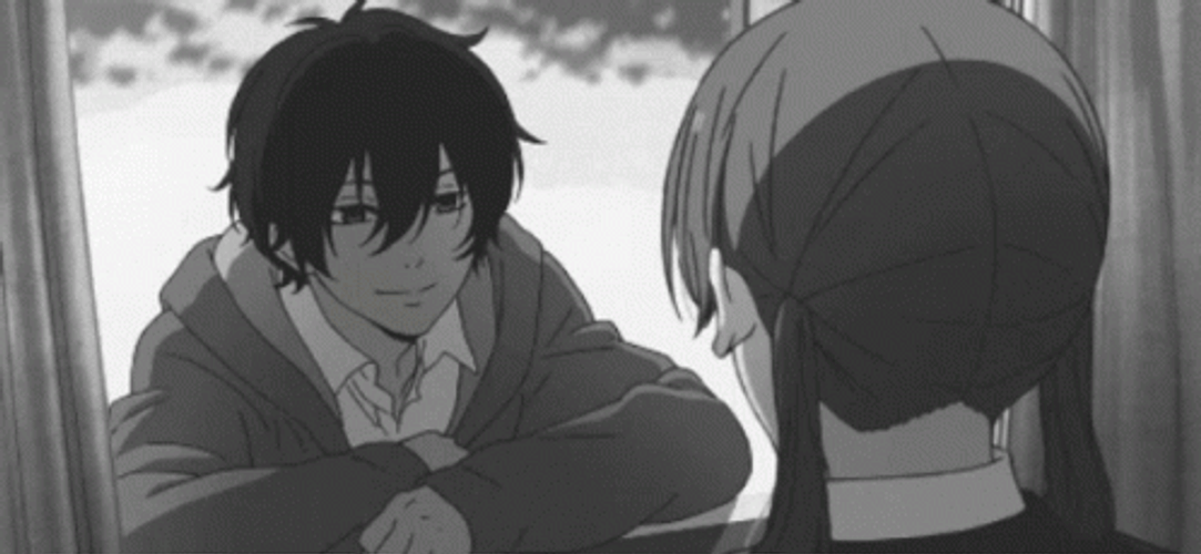I Love You Anime Talking GIF