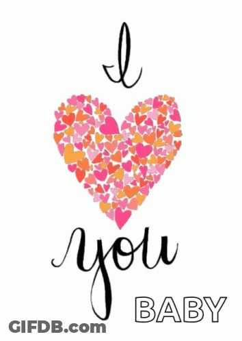 I Love You Baby Poster GIF