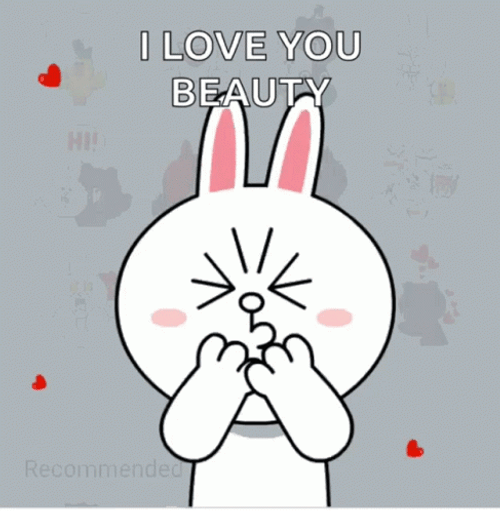 I Love You Beauty GIF