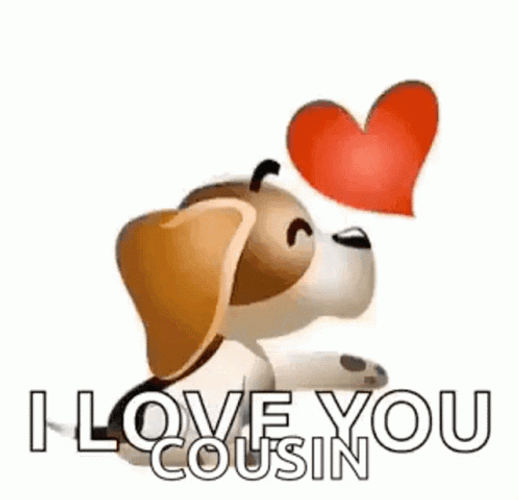 I Love You Cousin GIF